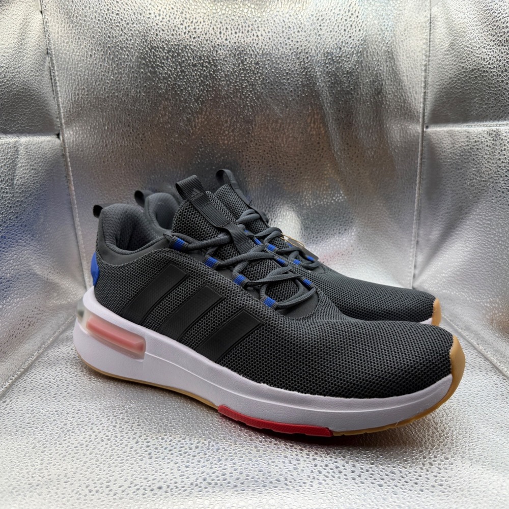Size 11 Adidas Racer TR23 Running Shoes Mens Grey NWT IG7328 Cloudfoam Sneaker